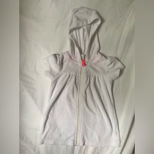 Old Navy 6-12 m swim suit cover up with hood